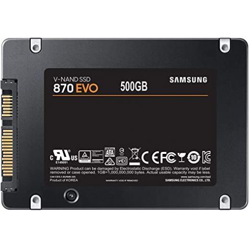 SSD Samsung 870 EVO 500 GB Sata3  MZ-77E500B/EU